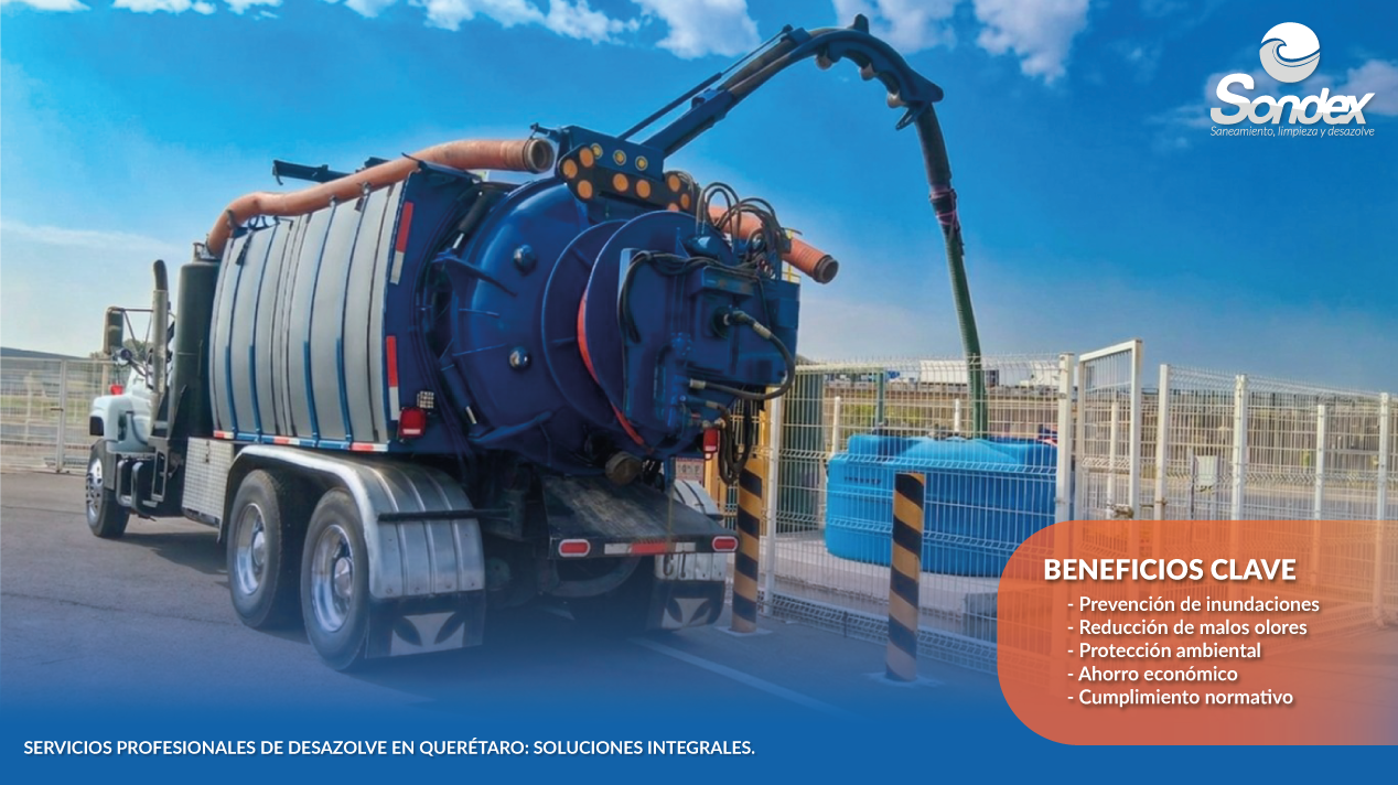 Servicios de Drenaje en Querétaro: Soluciones Especializadas para el Desazolve.